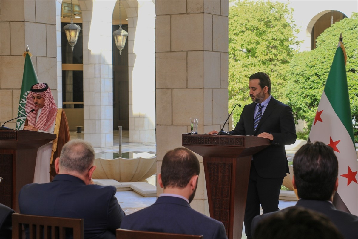Suudi Arabistan Dışişleri Bakanı Faysal bin Ferhan, Suriye'ye gerçekleştirdiği resmi ziyaret...