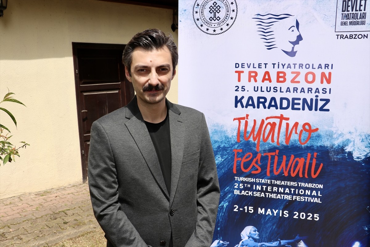 Trabzon'da, 2025 yılında 25'incisi gerçekleştirilen Uluslararası Karadeniz Tiyatro Festivali...
