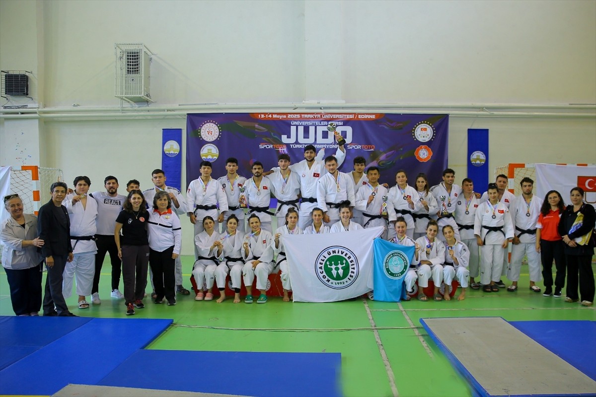 Trakya Üniversitesi'nin ev sahipliğinde düzenlenen Üniversiteler Türkiye Judo Şampiyonası, final...