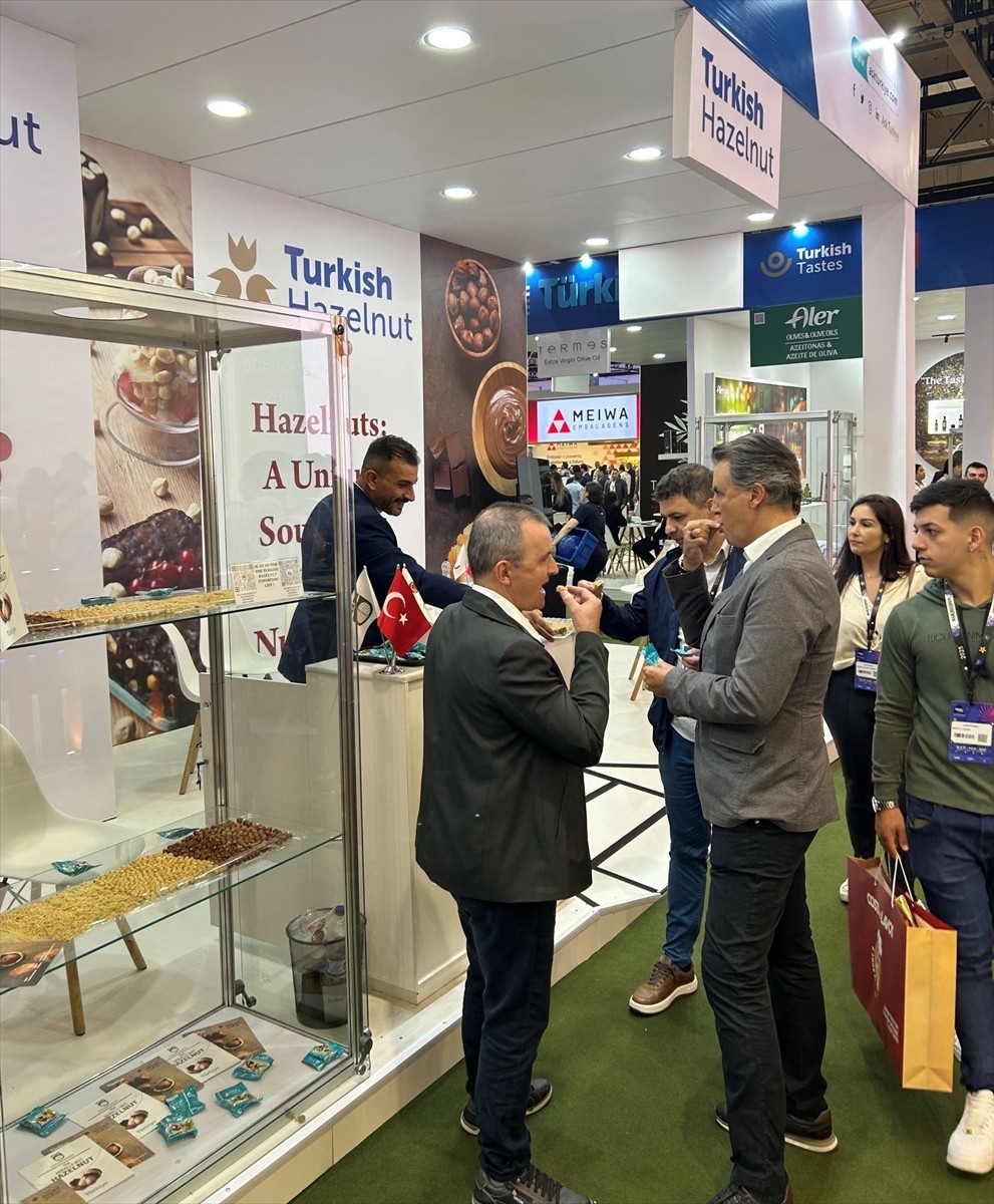 Türk fındığı, Brezilya'daki 39. APAS 2025 Uluslararası Süpermarket Fuarı'nda tanıtıldı. Sao...