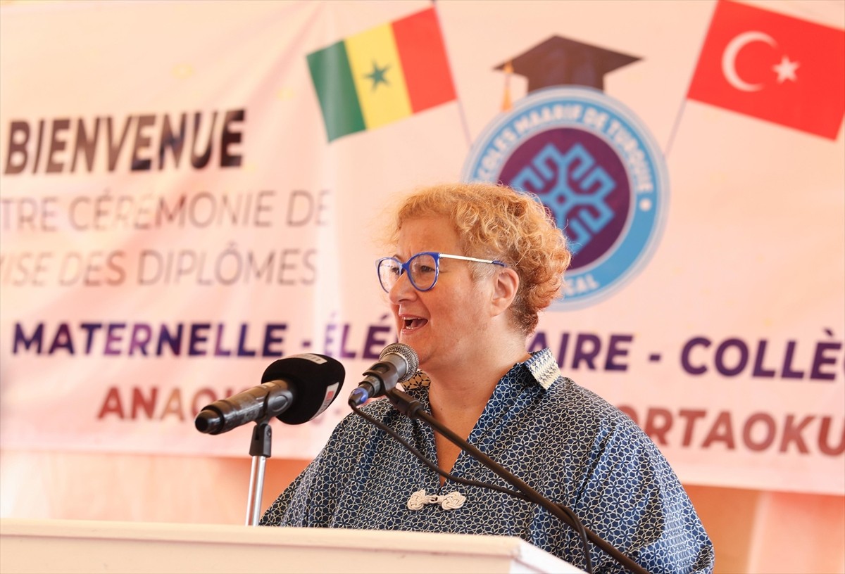 Türkiye Maarif Vakfı'nın (TMV) Senegal'deki eğitim kurumlarından Saint-Louis Kampüsünde, 2024-2025...