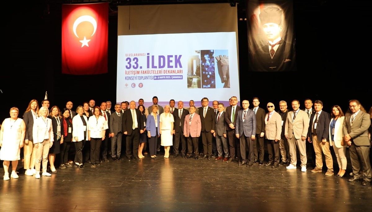 Uluslararası 33. İletişim Fakülteleri Dekanları (İLDEK) Konseyi Toplantısı, Çanakkale Onsekiz Mart...
