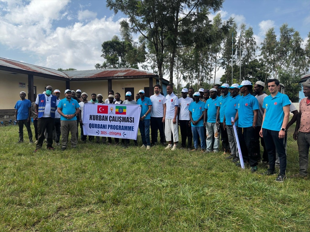 AK Parti Ankara İl Başkanlığı, Kurban Bayramı'nda Etiyopya'da 772 kurban kesti, 8 binden fazla...