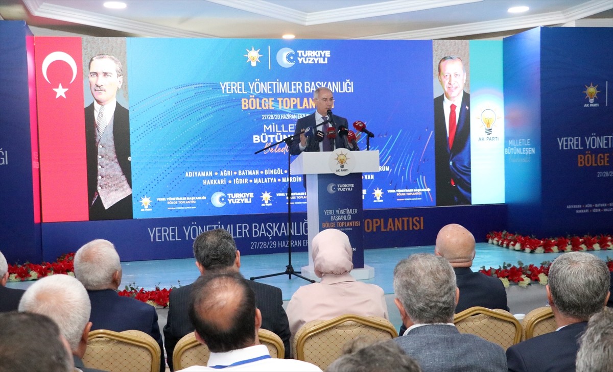 AK Parti Genel Başkanvekili Efkan Ala, Güneydoğu ve Doğu Anadolu Bölgelerindeki 16 ilin belediye...