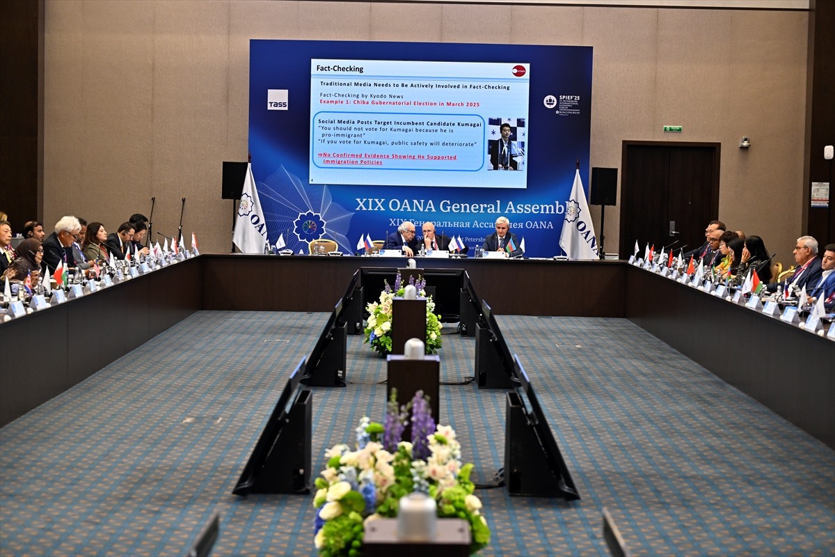 Anadolu Ajansı (AA), yeniden Asya-Pasifik Haber Ajansları Birliği (OANA) Başkan Yardımcılığını...