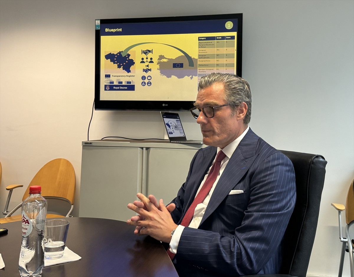 Avrupa Türk Ticaret ve Yatırım Konseyi (ETTIC) Başkanı Markus Slevogt, ETTIC'in, Türkiye-AB Gümrük...