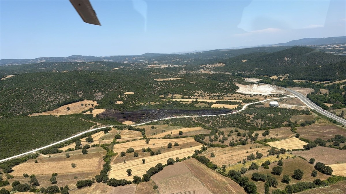 Balıkesir'in İvrindi ilçesinde çıkan orman yangını kontrol altına alındı.