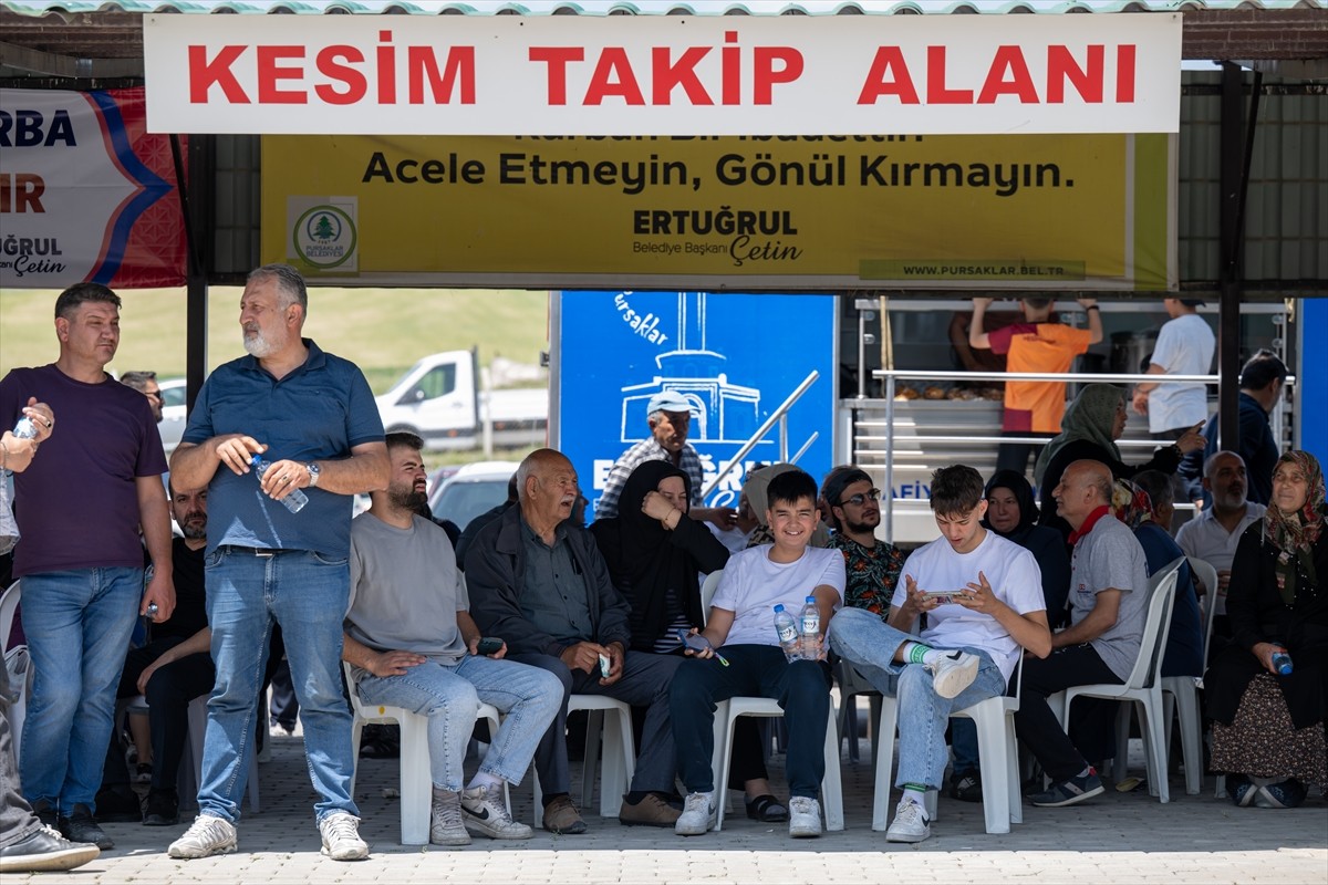 Başkentte Kurban Bayramı'nın birinci gününde kesimhane ve kurban pazarlarında yoğunluk yaşanıyor....