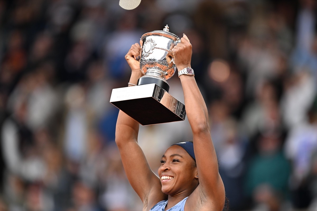 Fransa'nın başkenti Paris'te düzenlenen Fransa Açık (Roland Garros) Tenis Turnuvası'nın 14....