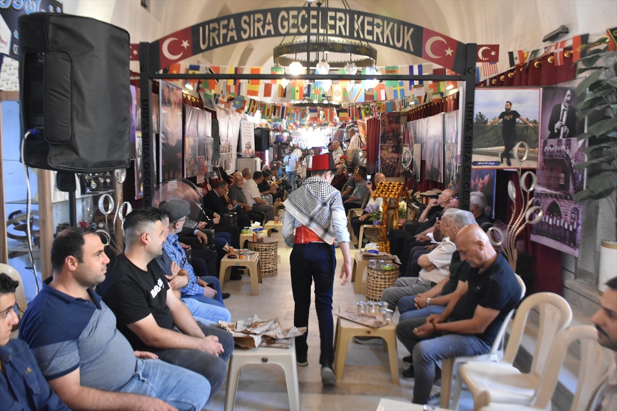 Irak'ın Kerkük kentinde açılan "Urfa Sıra Geceleri" kafesinde, tarihi kentin eğlence kültürü...