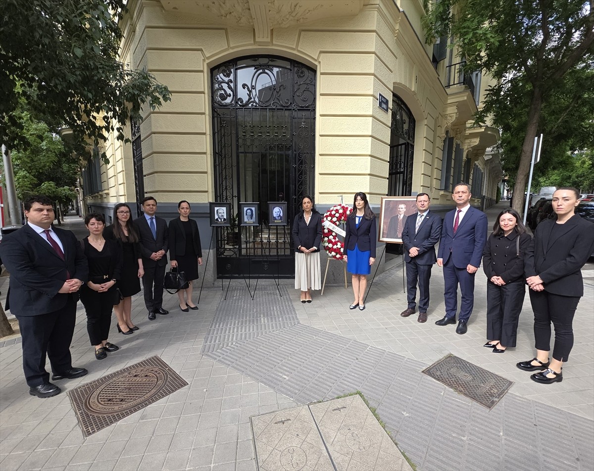 İspanya'nın başkenti Madrid'de, 2 Haziran 1978'de Ermeni terör örgütü JCAG'ın hain saldırısında...