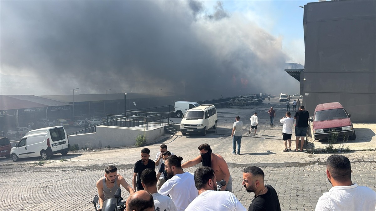 İzmir'in Gaziemir ilçesinde çöplükte başlayıp ormanlık alana sıçrayan yangına havadan ve karadan...