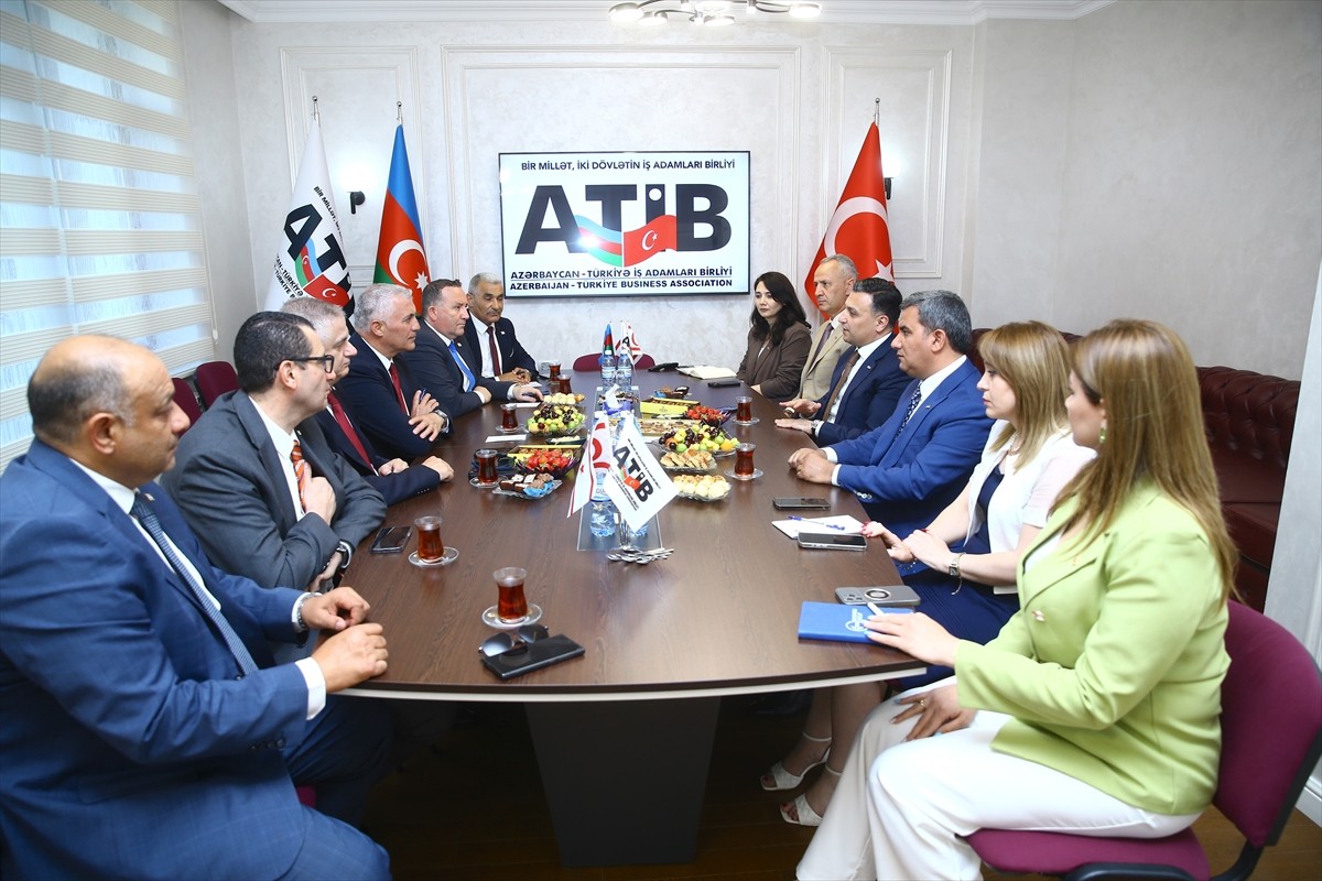 Kuzey Kıbrıs Türk Cumhuriyeti (KKTC) Ekonomi ve Enerji Bakanı Olgun Amcaoğlu, temaslarda bulunmak...