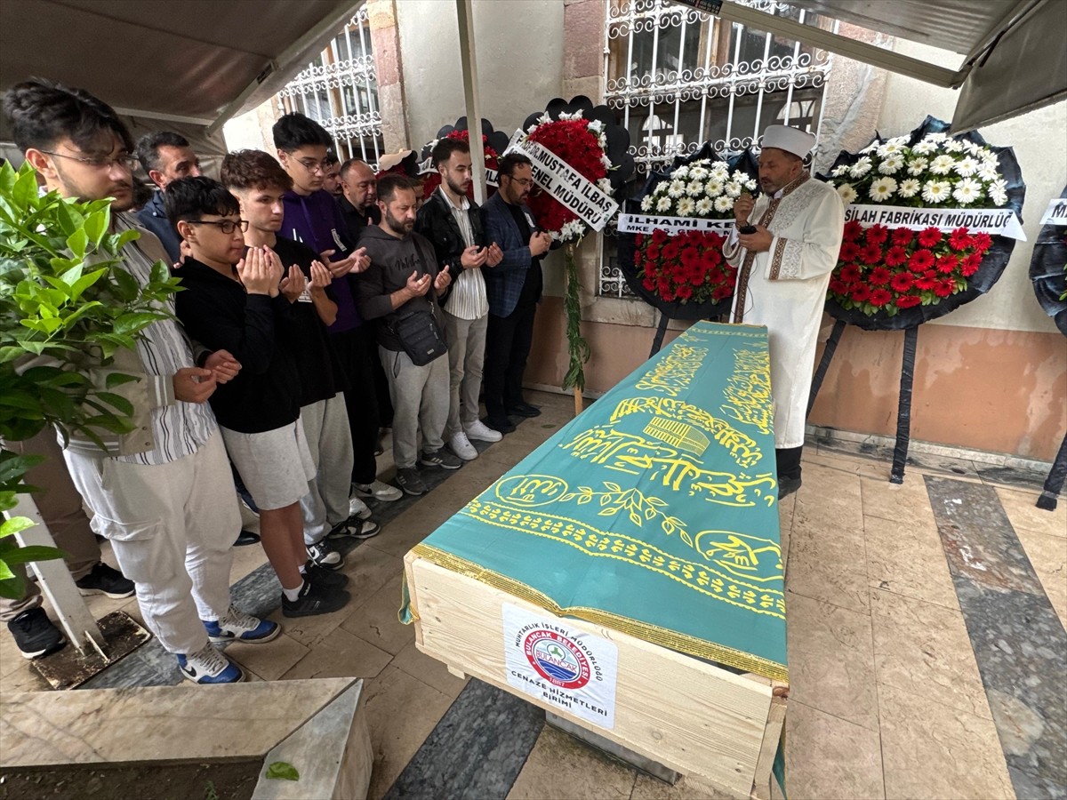 Makine ve Kimya Endüstrisi AŞ (MKE) Silah Fabrikası Müdürü Mustafa Gürel'in cenazesi, memleketi...