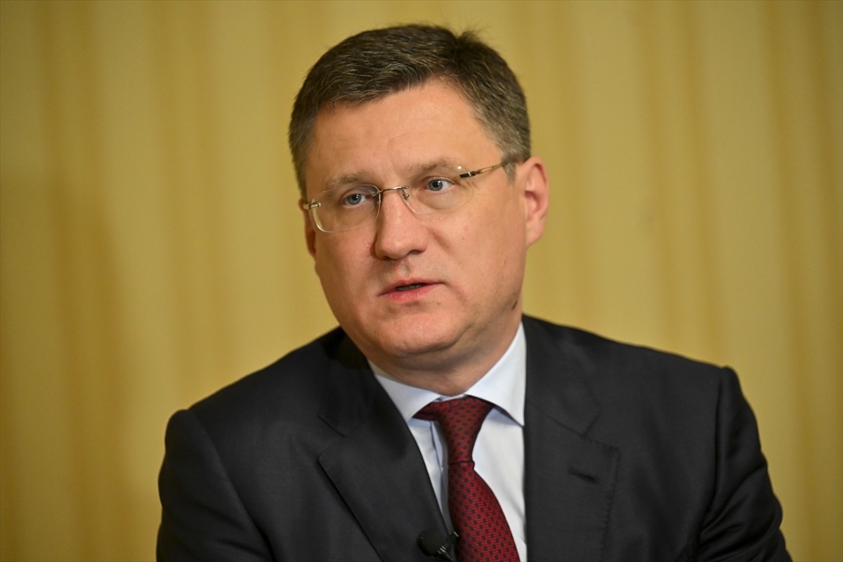 Rusya Başbakan Yardımcısı Aleksandr Novak, başkent Moskova’da düzenlenen Türk-Rus Ticari ve...