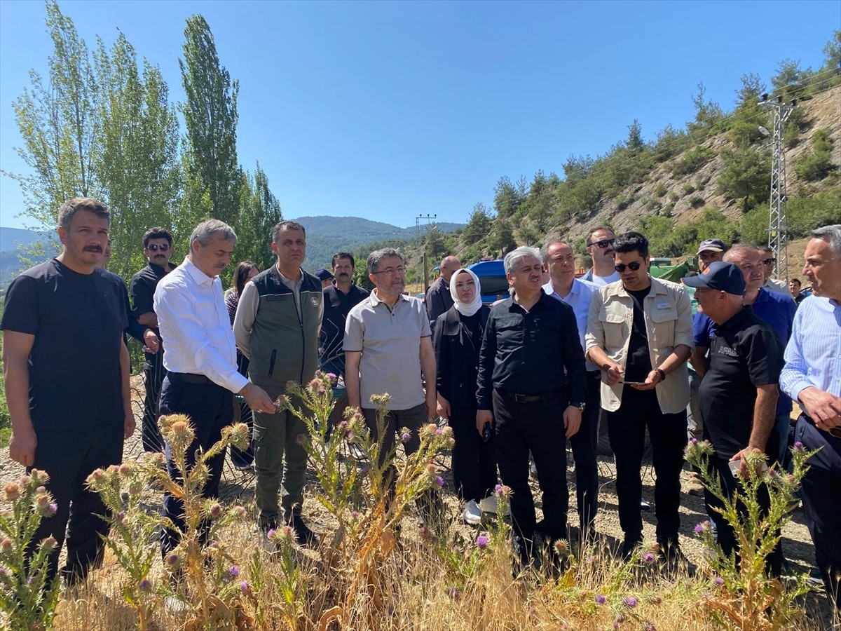 Sakarya'nın Taraklı ilçesinde başlayıp Bilecik tarafına sıçrayan yangın alanına giden Tarım ve...