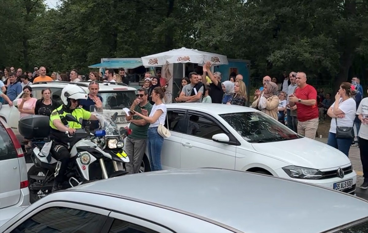 Samsun'da üniversite adaylarını Ölçme Seçme ve Yerleştirme Merkezi (ÖSYM) tarafından düzenlenen...