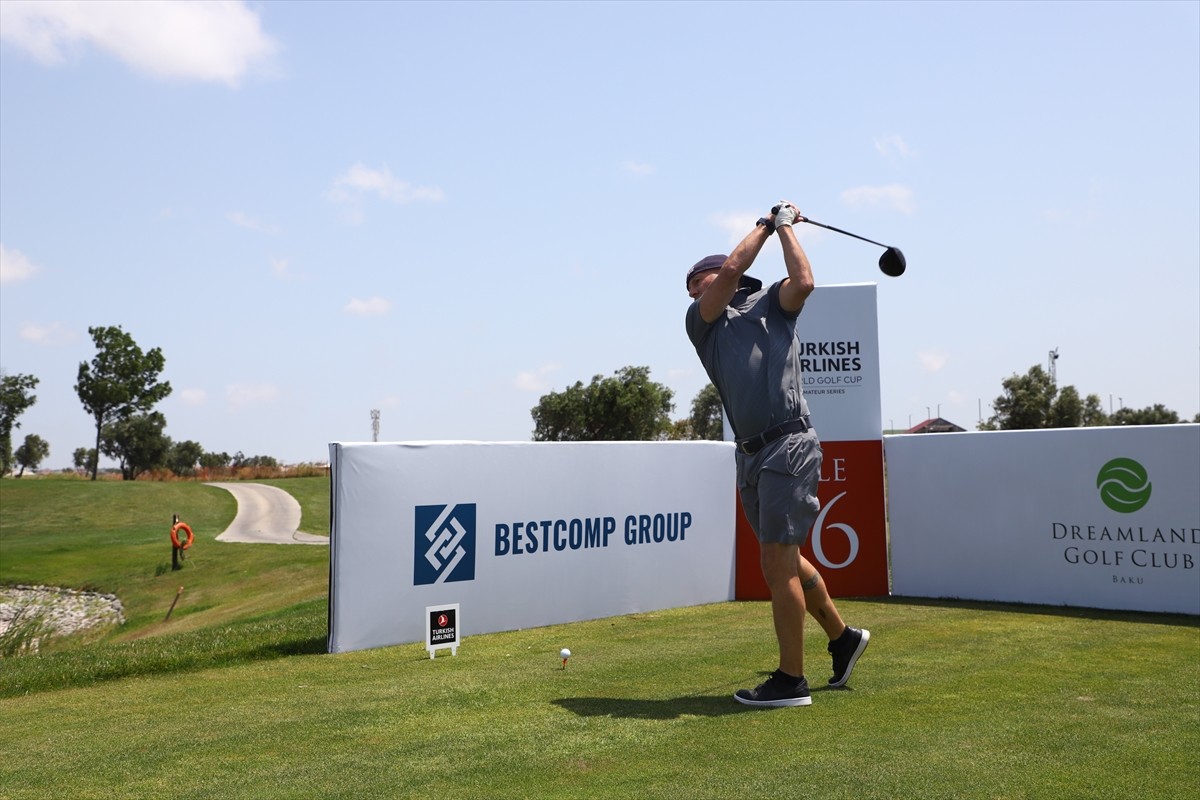 Türk Hava Yollarının (THY) "Turkish Airlines World Golf Cup" amatör golf turnuvasının Azerbaycan...