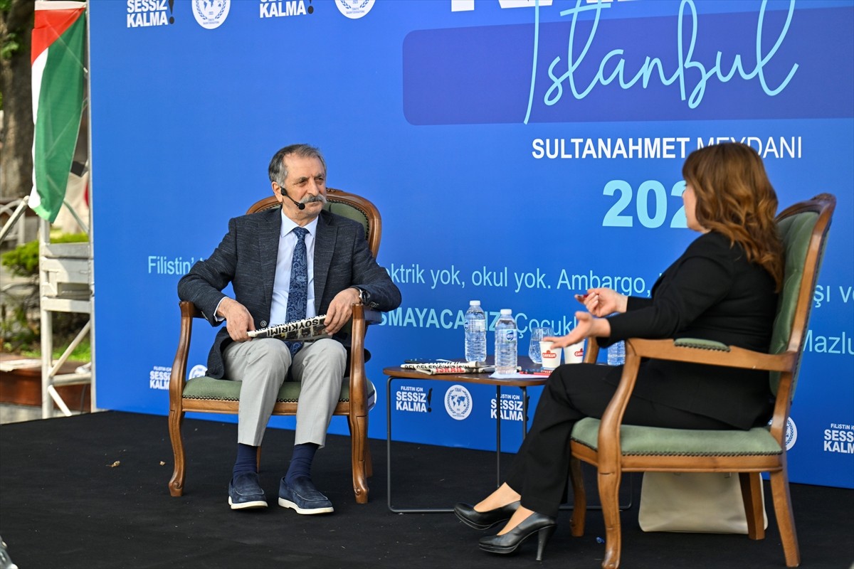 Türkiye Basın Federasyonunun öncülüğünde, İsrail'in Filistin'deki insanlık dışı politikalarını...