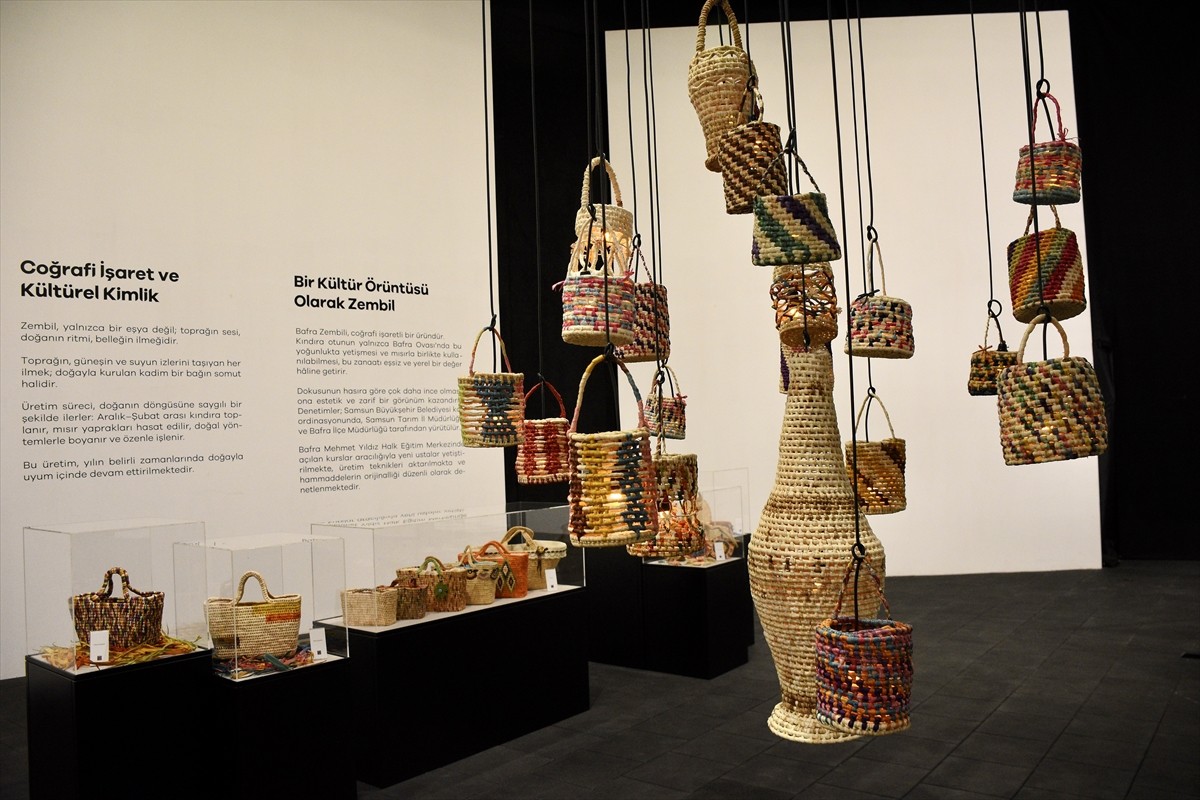 Türkiye Kültür Yolu Festivali'nin dördüncü durağı olan Samsun'da, "Yaşayan Miras: Bafra Zembili...