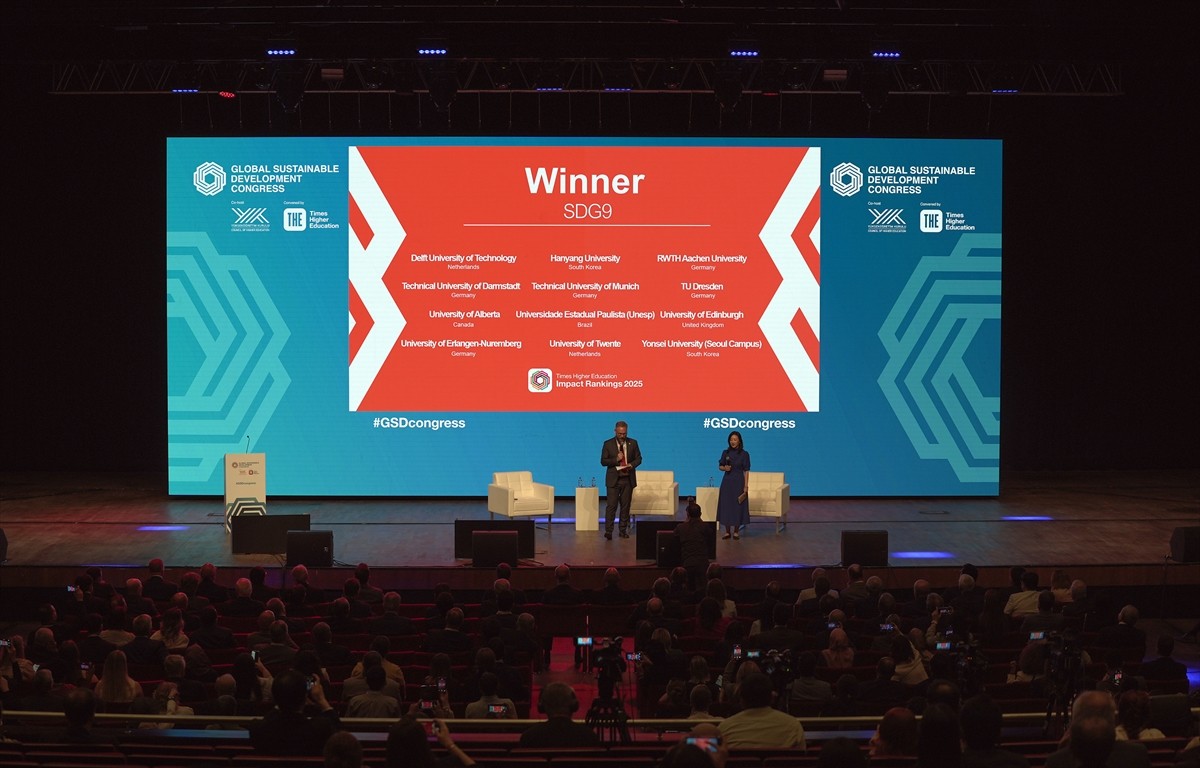 Uluslararası yükseköğretim derecelendirme kuruluşlarından Times Higher Education (THE) Dünya...