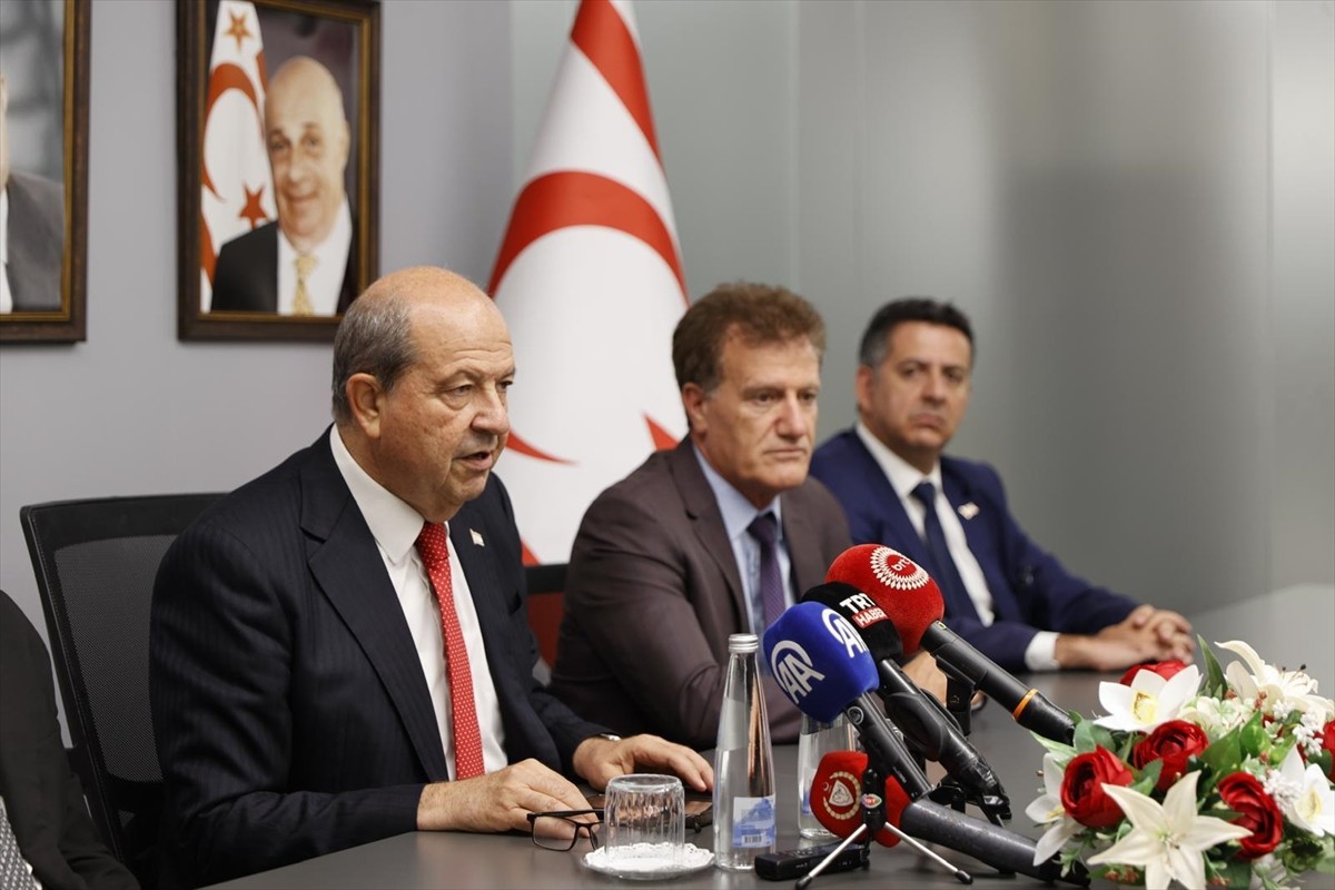 Birleşmiş Milletler (BM) Genel Sekreteri Antonio Guterres'in ev sahipliğinde, Kıbrıs konusunda New...