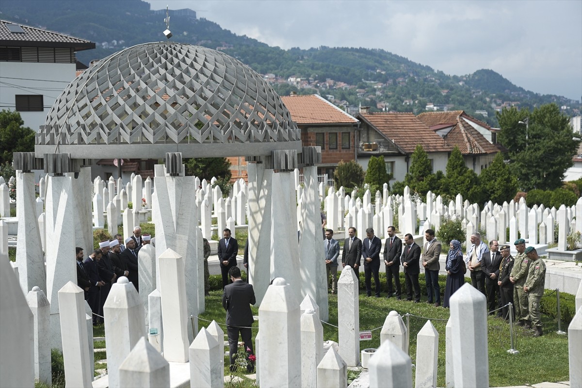 Bosna Hersek'in başkenti Saraybosna'da 15 Temmuz Demokrasi ve Milli Birlik Günü dolayısıyla...