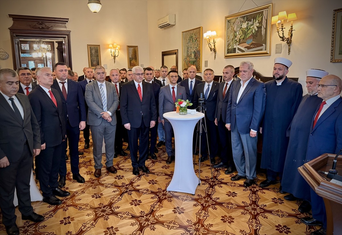 Bulgaristan'ın başkenti Sofya'da, 15 Temmuz Demokrasi ve Milli Birlik Günü dolayısıyla anma töreni...