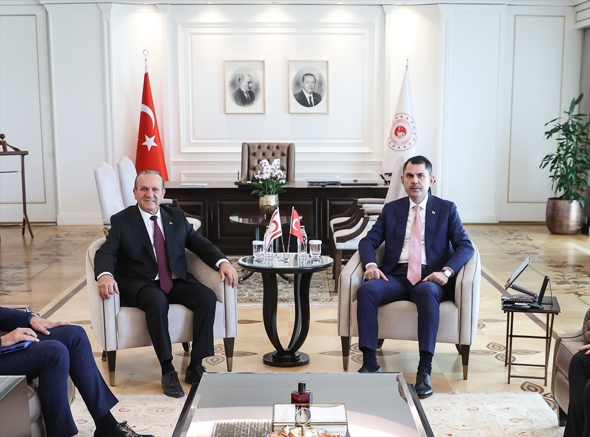 Çevre, Şehircilik ve İklim Değişikliği Bakanı Murat Kurum, Kuzey Kıbrıs Türk Cumhuriyeti (KKTC)...
