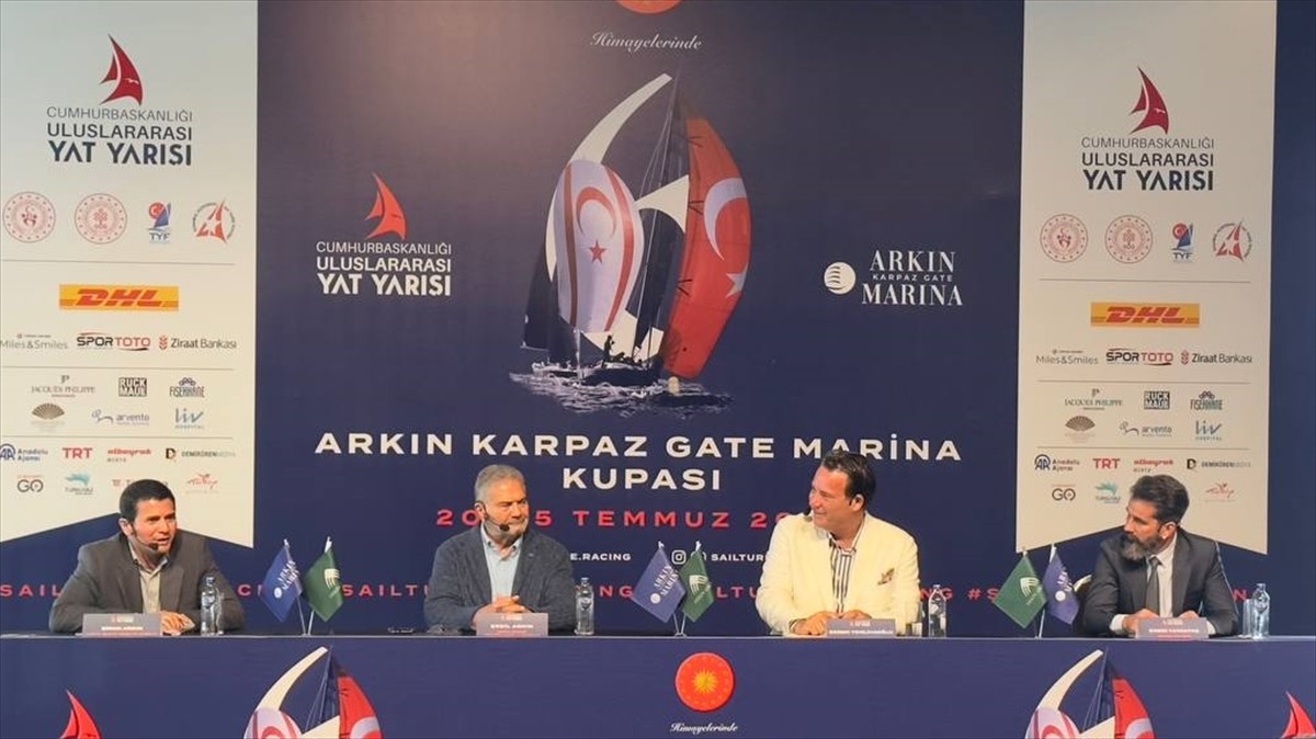 Cumhurbaşkanlığı 6. Uluslararası Yat Yarışları'nda Kıbrıs etabının basın lansmanı...