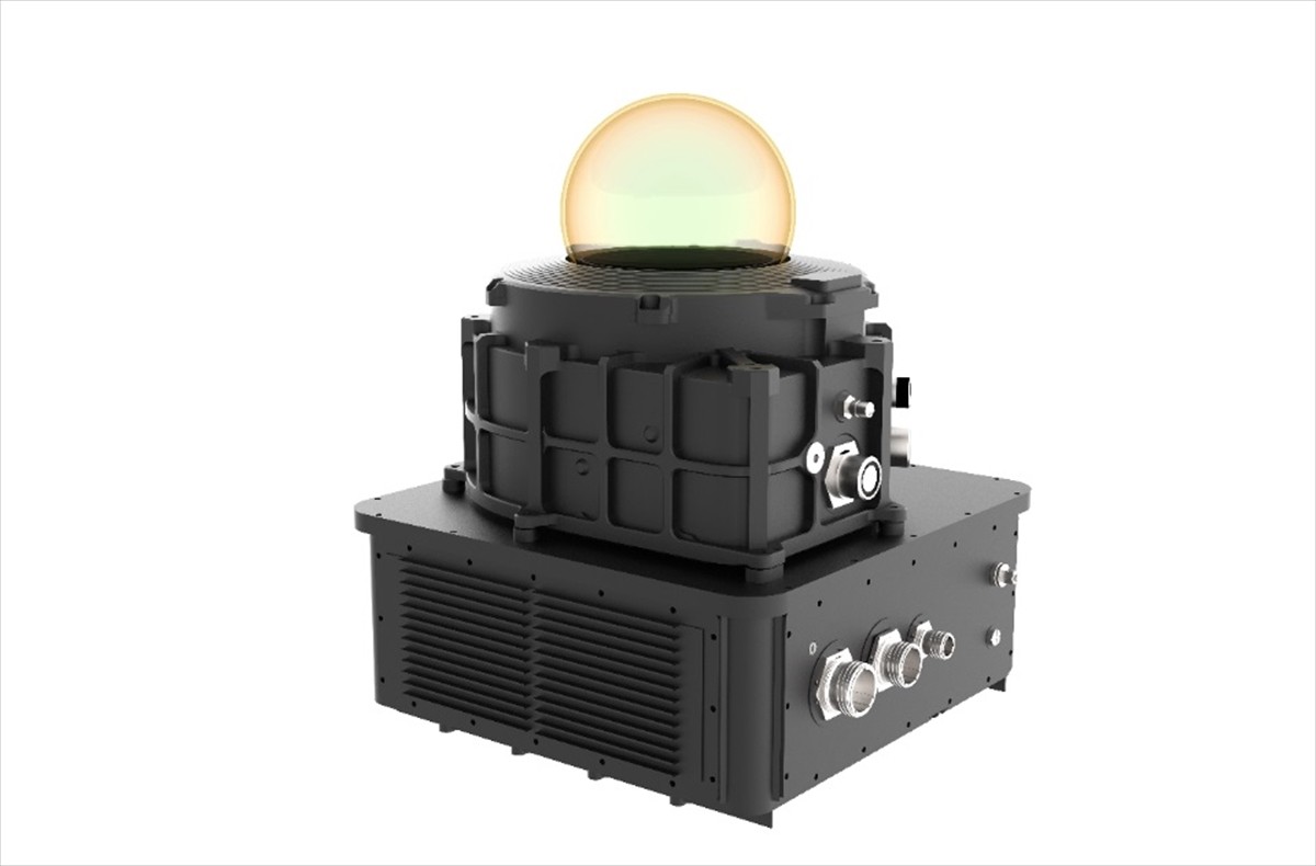 Hava araçlarını gelişmiş füze tehditlerinden koruyacak olan ASELSAN'ın geliştirdiği YILDIRIM-100...