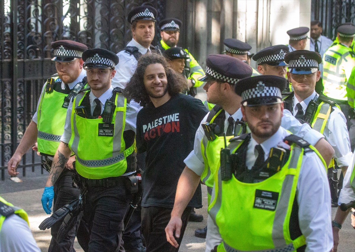 İngiltere'de İsrail'le iş yapan firmalara yönelik eylemleriyle tanınan "Palestine Action" grubunun...