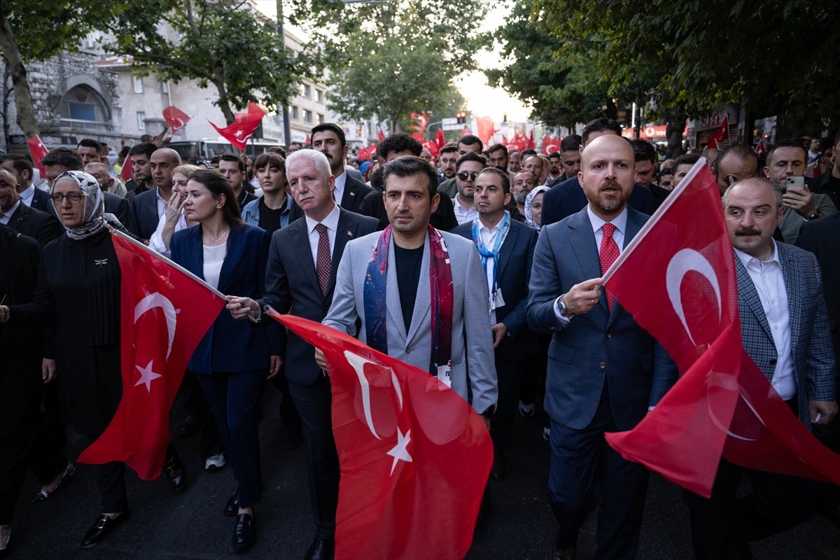İstanbul Valiliği tarafından Fatih Belediyesi işbirliğiyle 15 Temmuz Demokrasi ve Milli Birlik...
