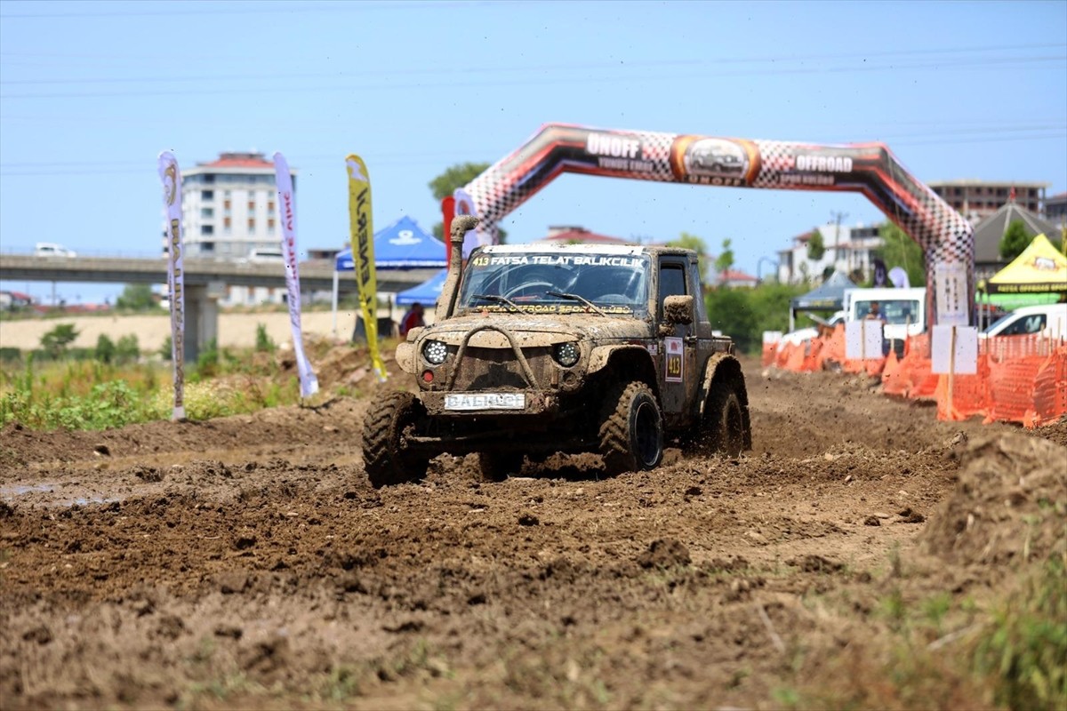 Karadeniz Off-Road Kupası 2. ayak yarışı, Ordu'da gerçekleştirildi. Ordu Büyükşehir Belediyesi...