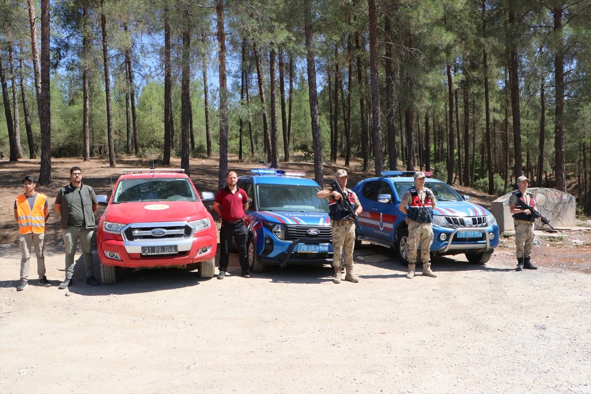 Kilis'te yangınlara karşı ormanlık alanlara girişlerin 30 Kasım'a kadar yasaklanması dolayısıyla...