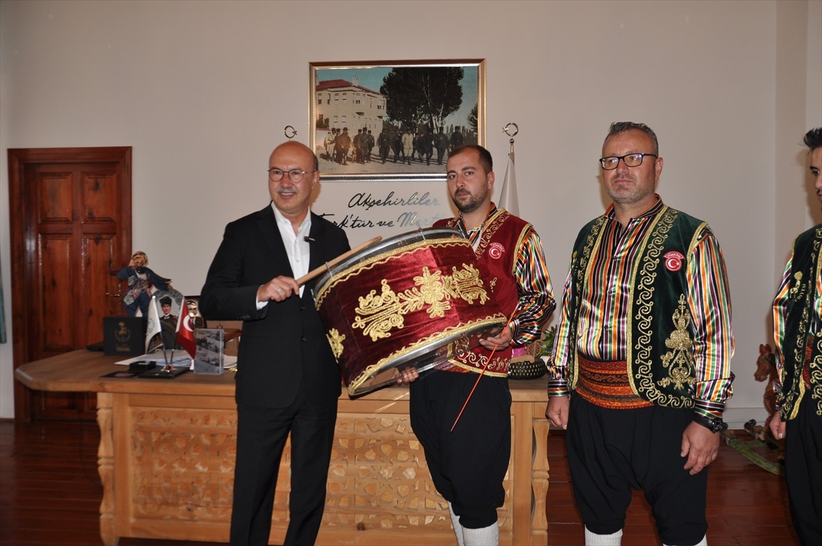 Konya'da düzenlenen 66. Uluslararası Akşehir Nasreddin Hoca Şenliği, Akşehir ilçesinde...