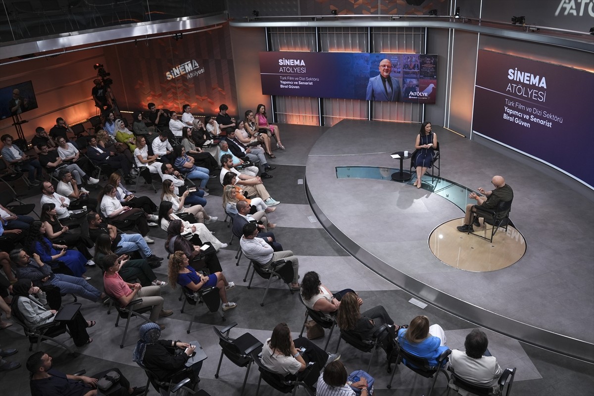 Kültür ve Turizm Bakanlığı Sinema Genel Müdürü, yapımcı ve senarist Birol Güven, AA Akademi...
