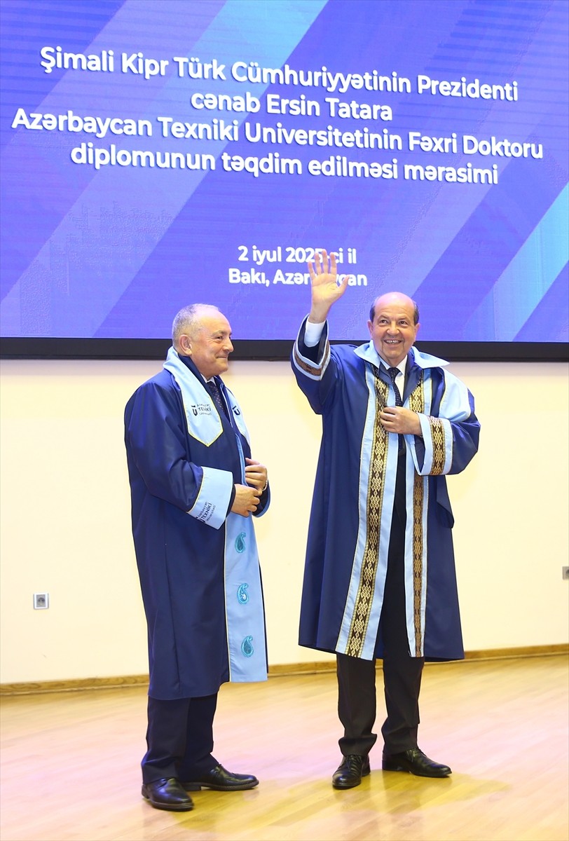 Kuzey Kıbrıs Türk Cumhuriyeti (KKTC) Cumhurbaşkanı Ersin Tatar, Ekonomik İşbirliği Teşkilatı Zirve...