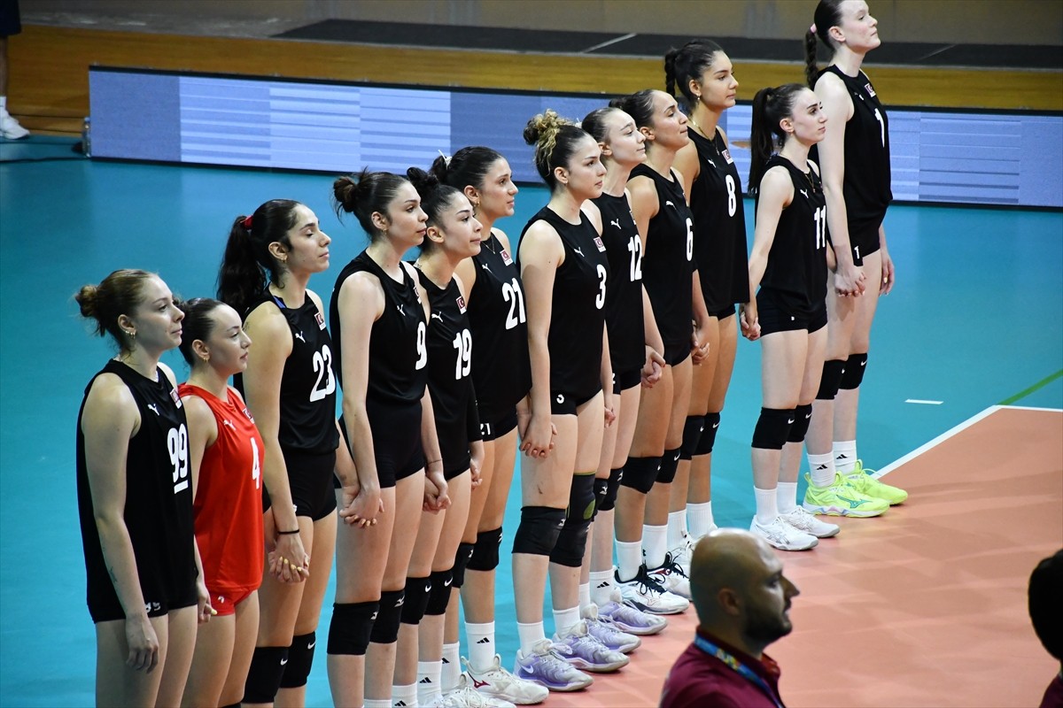 Kuzey Makedonya'nın başkenti Üsküp'te düzenlenen 18. Avrupa Gençlik Olimpik Yaz Festivali (EYOF...