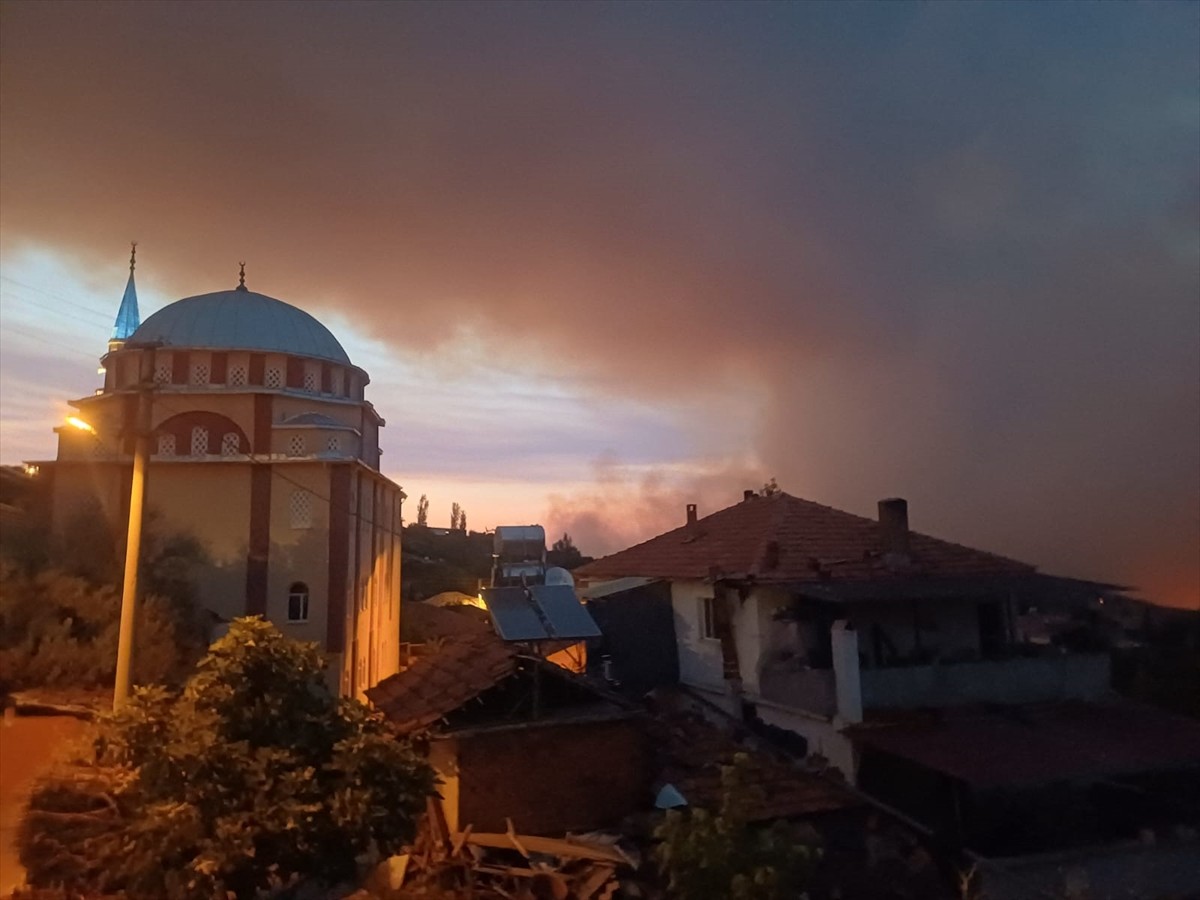 Manisa'nın Akhisar, Ahmetli ve Kula ilçelerinde süren orman yangınlarına günün aydınlanmasıyla...