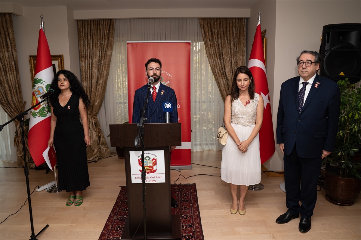 Peru'nun Ankara Büyükelçiliği ev sahipliğinde Peru'nun Bağımsızlık Günü vesilesiyle resepsiyon...