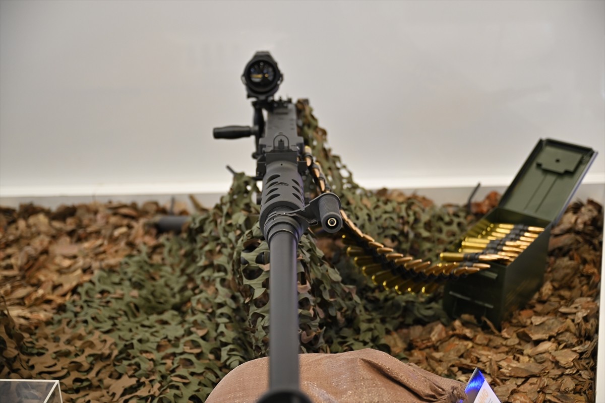 Repkon tarafından geliştirilen 12,7x99 mm yerli ağır makineli tüfek, 17. Uluslararası Savunma...