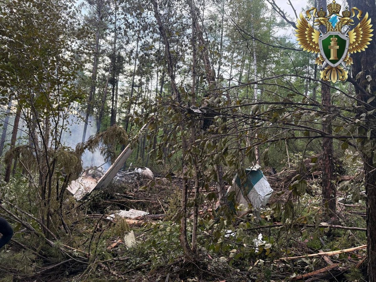 Rusya Acil Durumlar Bakanlığı, Amur bölgesinde radarlardan kaybolan ve 49 kişiyi taşıyan An-24...
