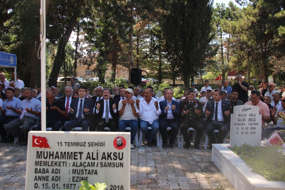 Samsun'da, Fetullahçı Terör Örgütü'nün (FETÖ) darbe girişimi sırasında şehit olan Sevgi Yeşilyurt...