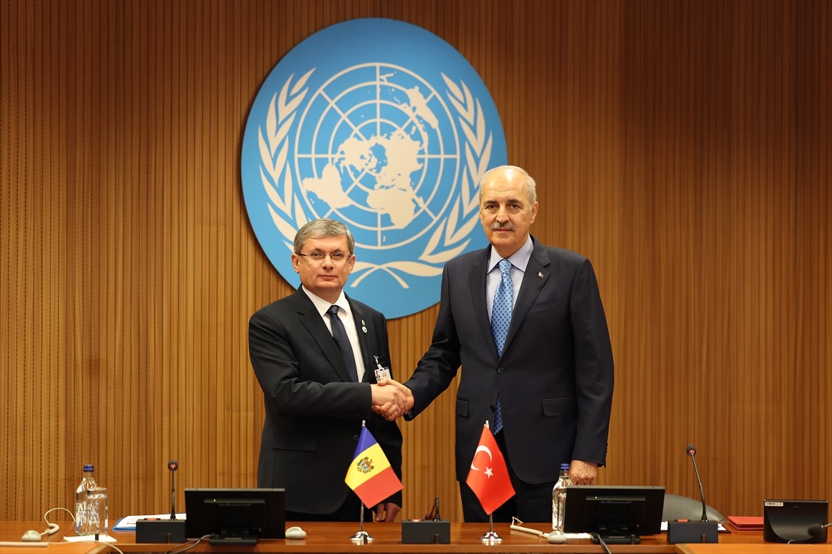 TBMM Başkanı Numan Kurtulmuş, Altıncı Dünya Parlamento Başkanları Konferansı için gittiği...