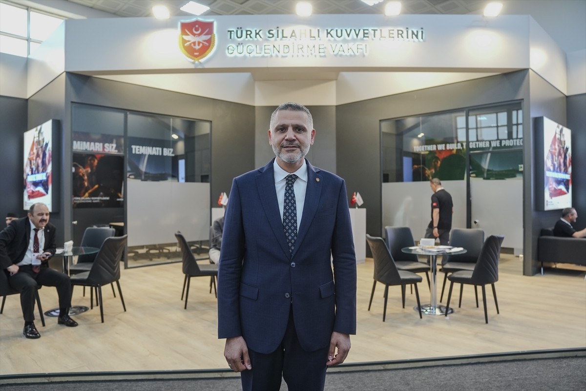 Türk Silahlı Kuvvetlerini Güçlendirme Vakfı (TSKGV) Genel Müdürü Bilal Topçu, Anadolu Ajansının...