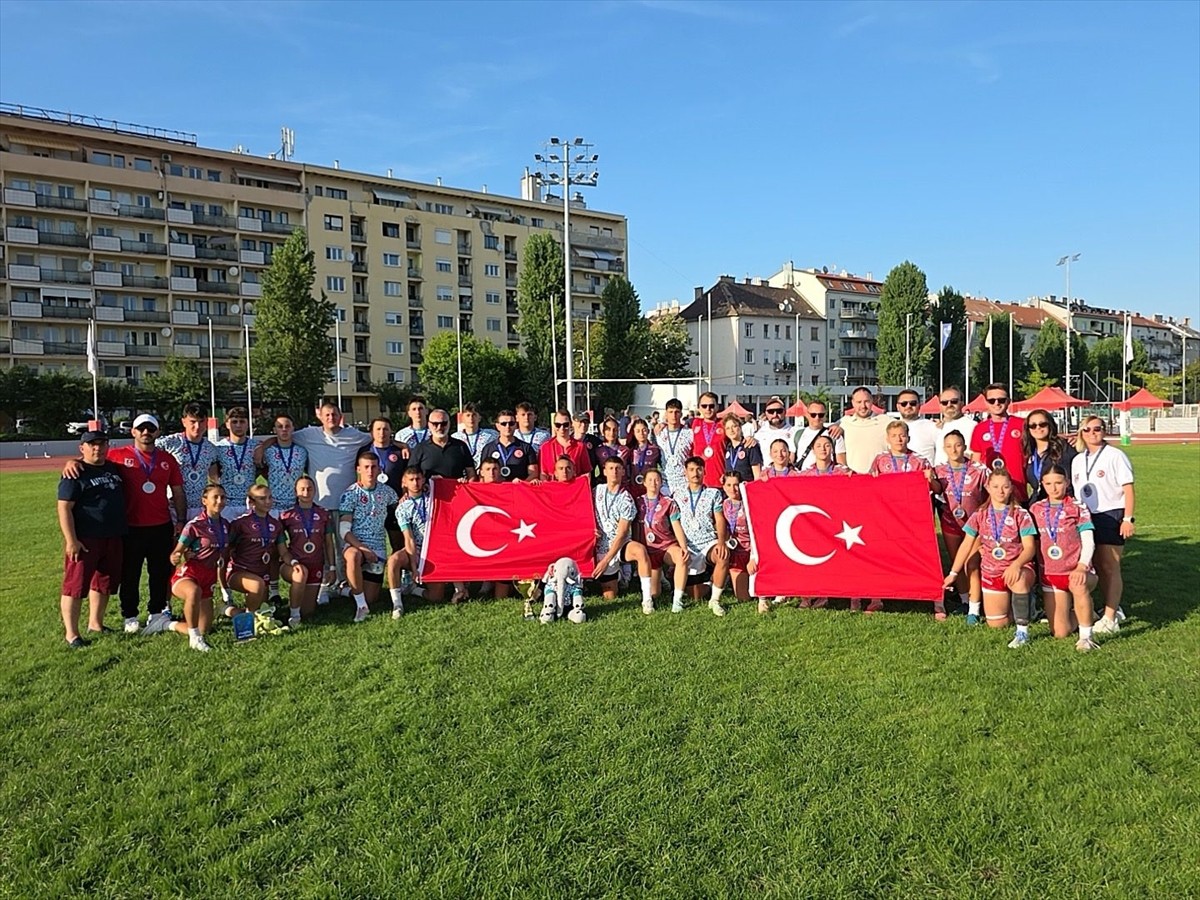 Türkiye 18 Yaş Altı Kadın Ragbi Milli Takımı, Macaristan'daki Avrupa Trophy Şampiyonası final...