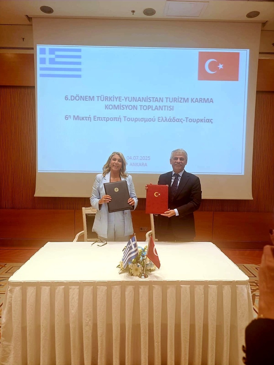 Türkiye ile Yunanistan arasında turizmde işbirliğini güçlendirecek protokol imzalandı.