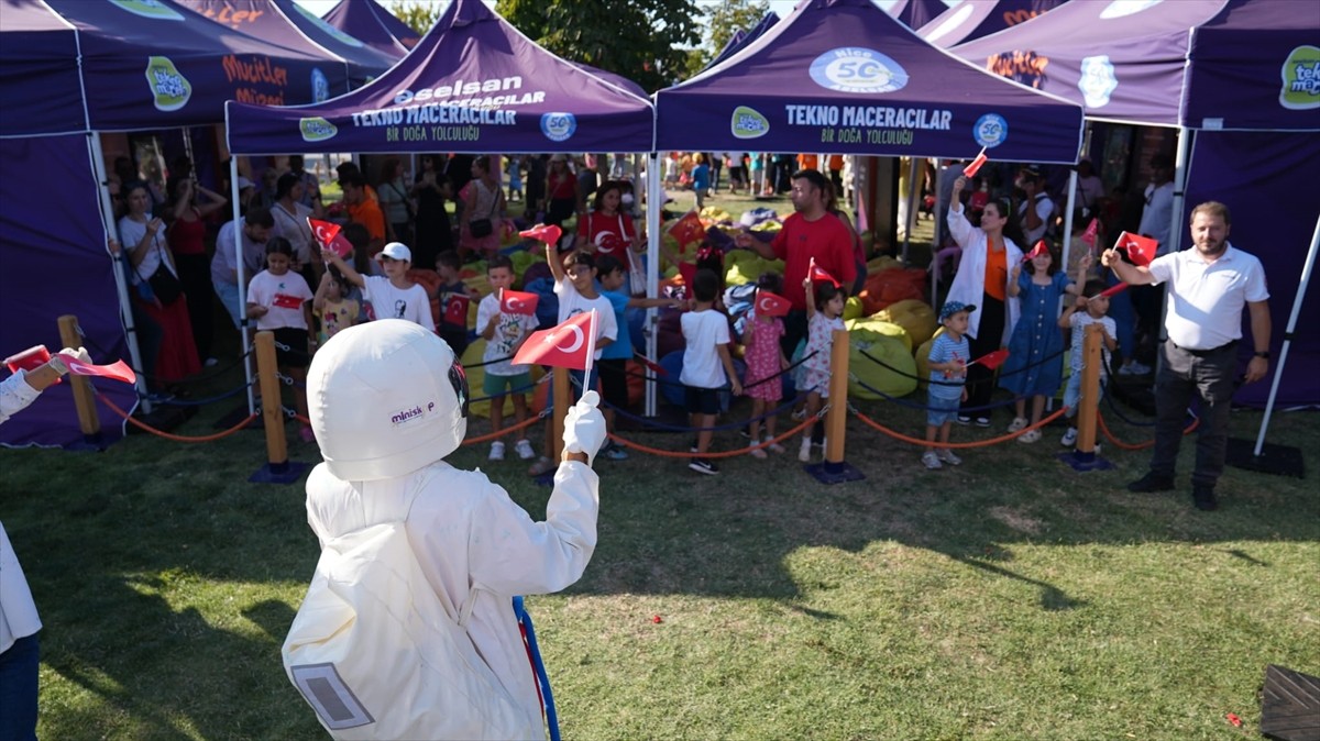 30 Ağustos Zafer Bayramı'nda Çanakkale'de başlayan ASELSAN 50. Yıl Çocuk Şenliği, 7 Eylül'e kadar...