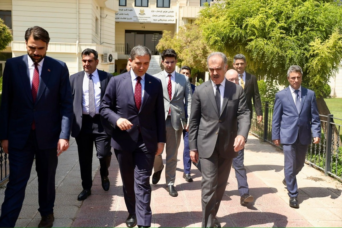 AK Parti Genel Başkan Yardımcısı Zafer Sırakaya, Erbil'de Irak Kürt Bölgesel Yönetimi (IKBY) Dış...